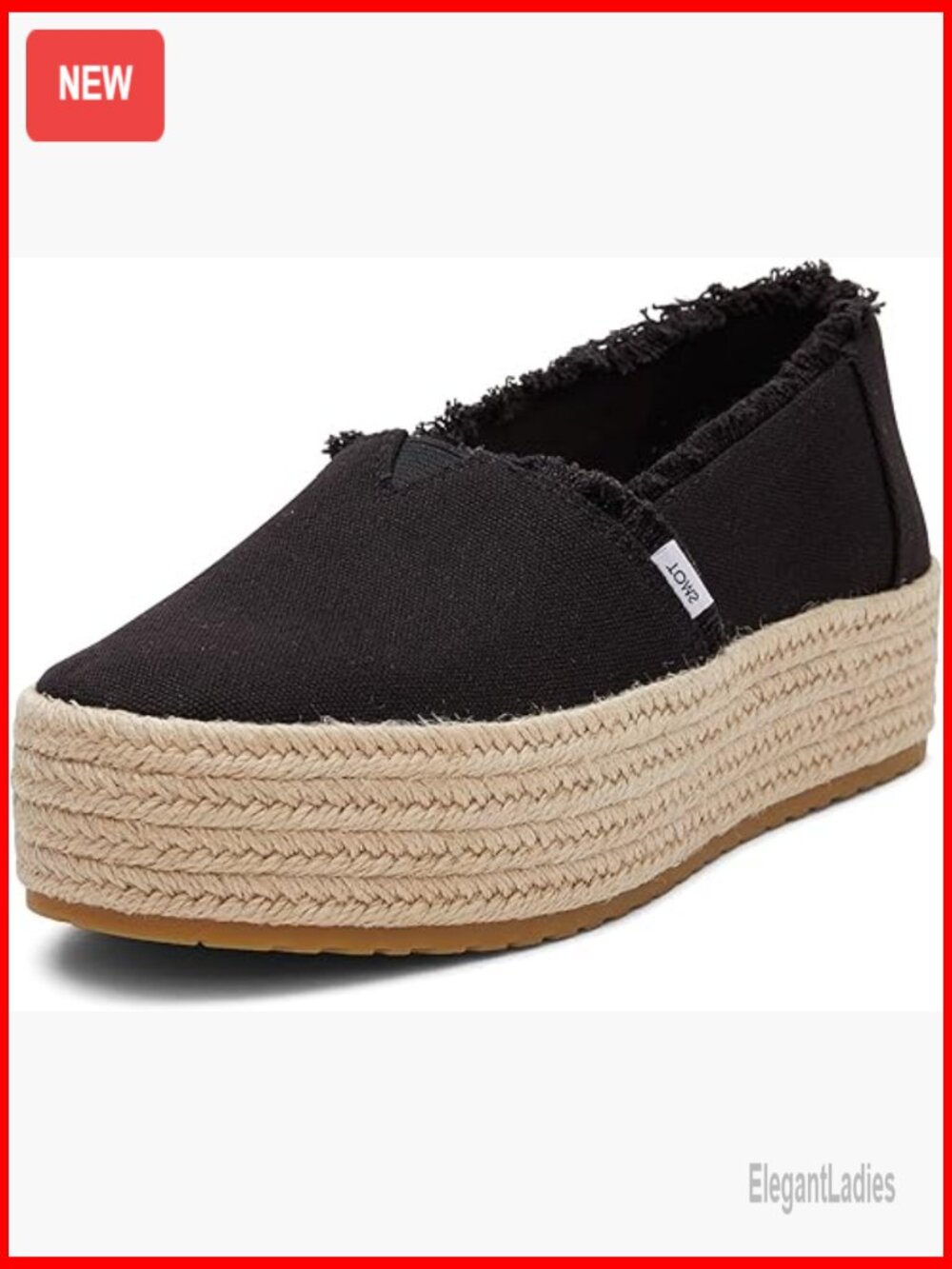 Platform Espadrille Slip-Ons With Cloudbound Foam Insoles, Wide Width